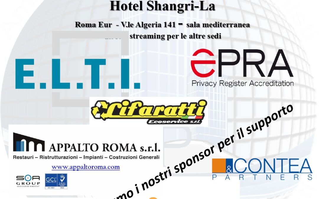 Programma e ringraziamenti – Convegno AP Roma 8.11.24